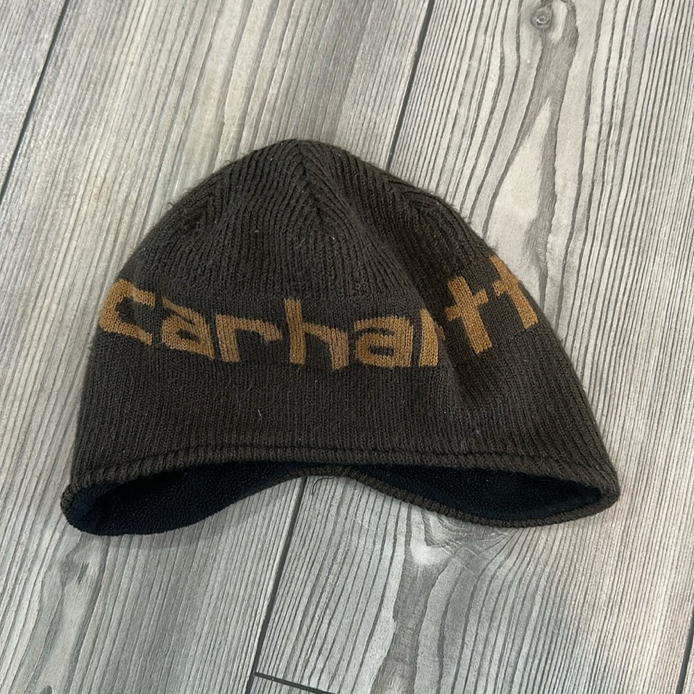 Carhartt KIDS Beanie Hat Toboggan Brown